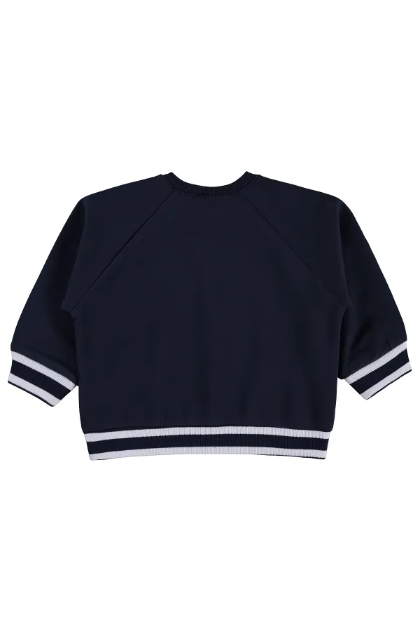 Bebek Sweatshirt 0-24 Ay Lacivert - Paket