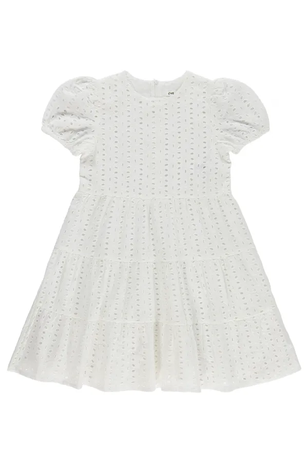 Combinaison et robe pour filles, 10-13 ans, blanc cassé - Emballage