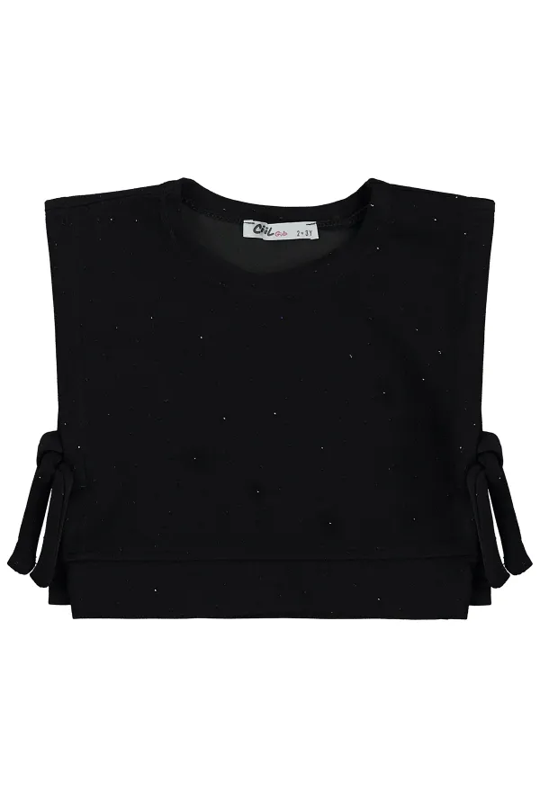 Ensemble d'équipe pour filles de 2 à 5 ans, noir - Emballage