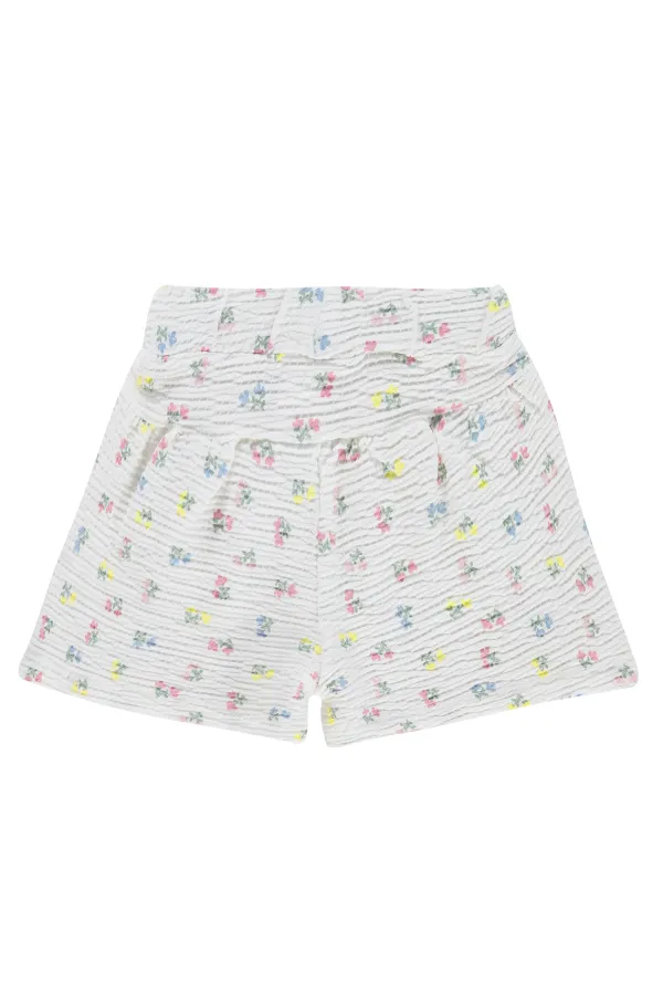 Bebek Şort 0-24 Ay Ekru - Paket