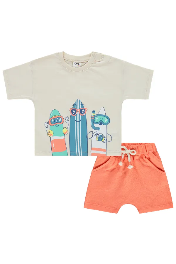 Baby Outfit 0-24 Months Light Beige - Package