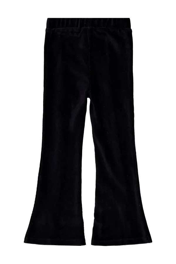 Girls' Leggings, Ages 10-13, Black - Pack