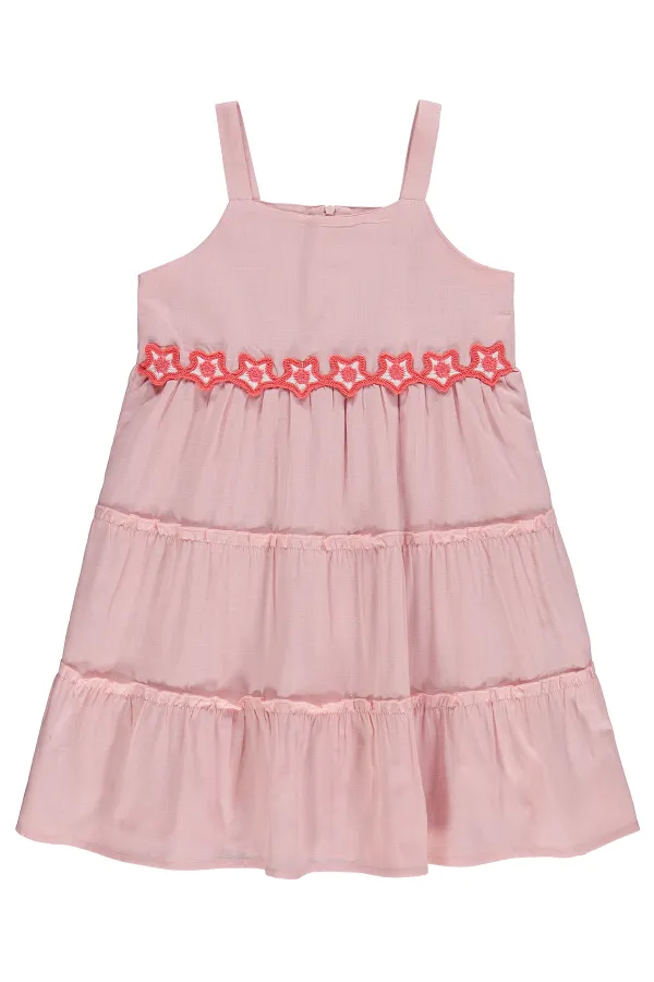 Combinaison et robe pour filles, 6-9 ans, rose - Emballage
