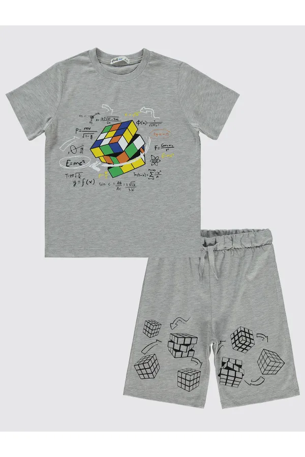 Erkek Çocuk Pijama Takımı 6-9 Yaş Grimelanj - Paket