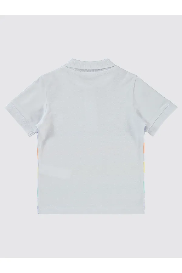 Lot de T-shirts blancs pour garçon de 2 à 5 ans