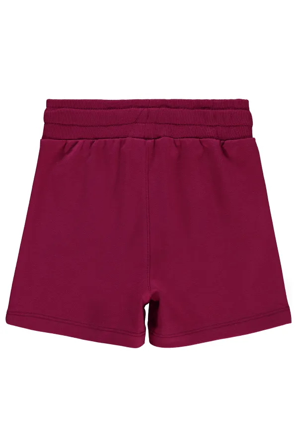 Shorty garçon prune 2-5 ans - Paquet