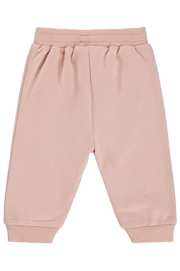 Baby Sweatpants 0-24 Months Powder Pink - Pack