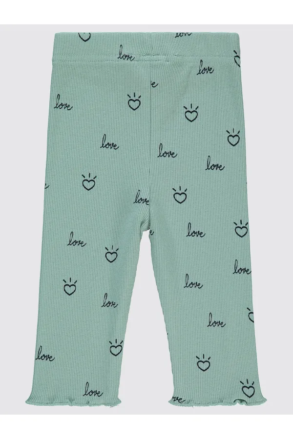 Collants bébé 0-24 mois verts - Lot