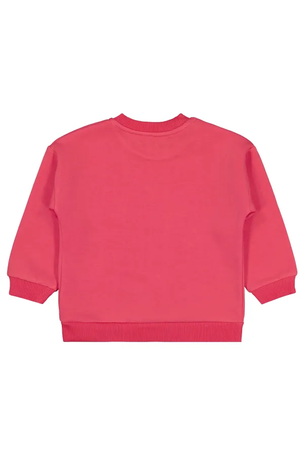 Girl Sweatshirt 6-9 Years Pomegranate - Package