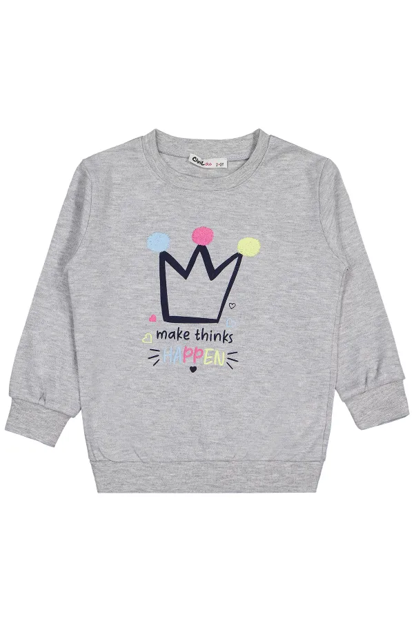Girl's Sweatshirt Km 2-5 Years Old Grimelanj - Package