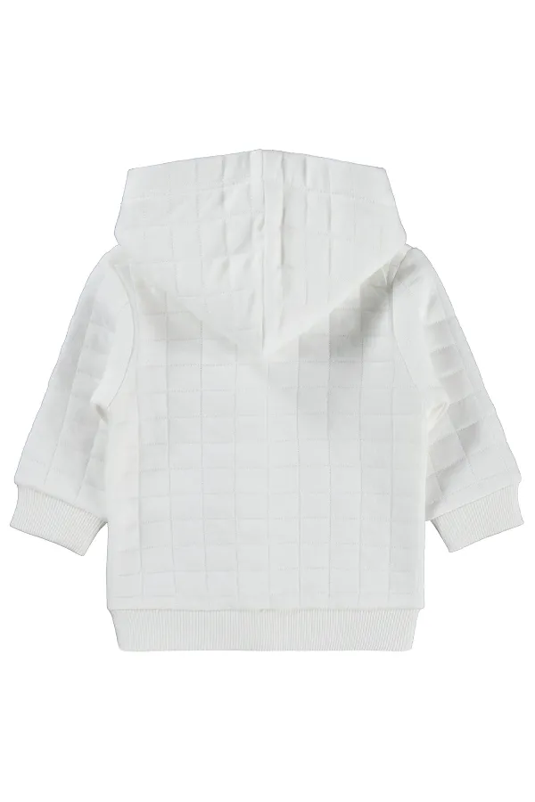 Gilet bébé 0-24 mois, blanc cassé - Emballage