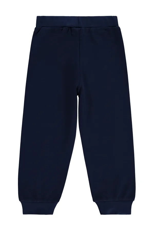 Pantalon de survêtement garçon Km 2-5 ans Bleu marine - Lot