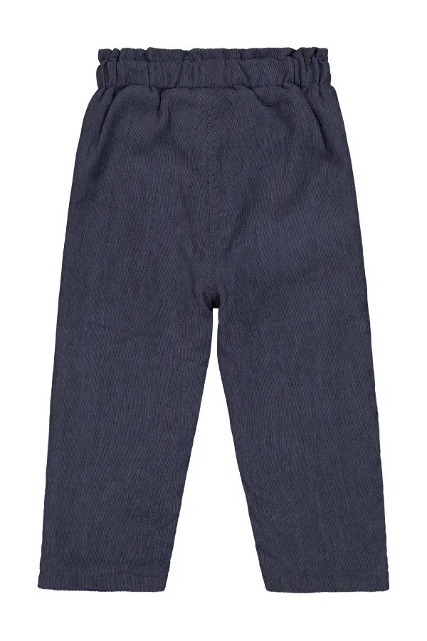 Kız Çocuk Pantolon 2-5 Yaş Antrasit - Paket