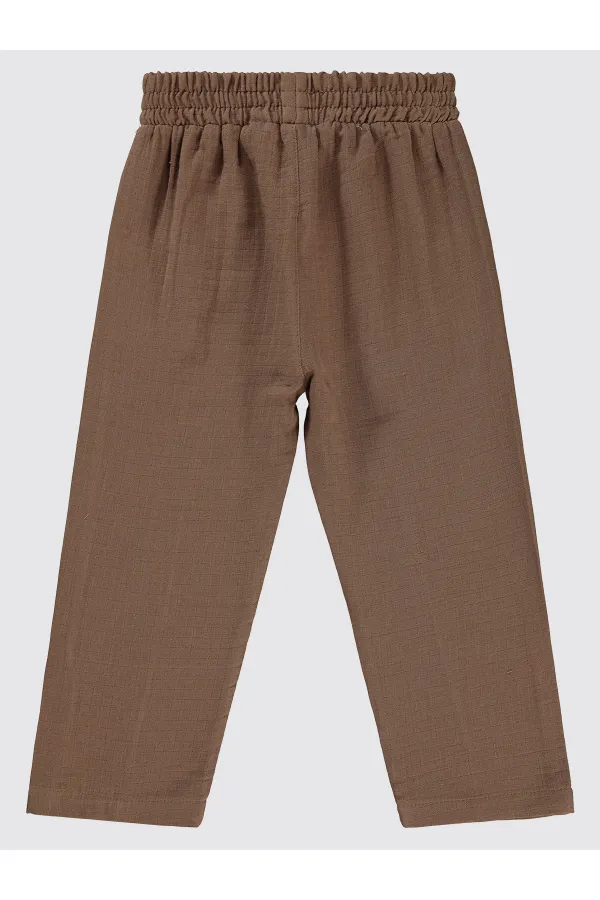 Boy Trousers 2-5 Years Old Brown - Package
