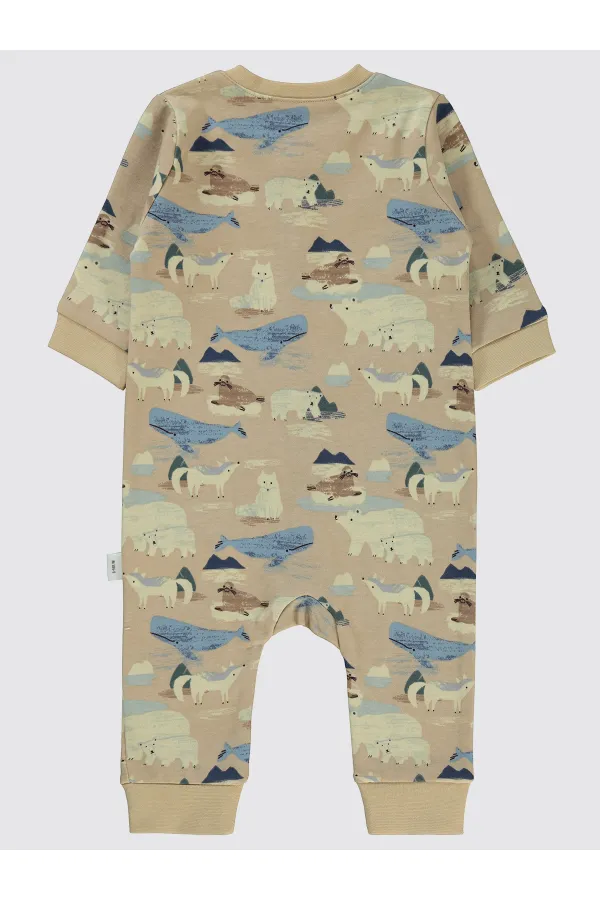 Baby Romper 0-24 Months Milk Coffee - Package