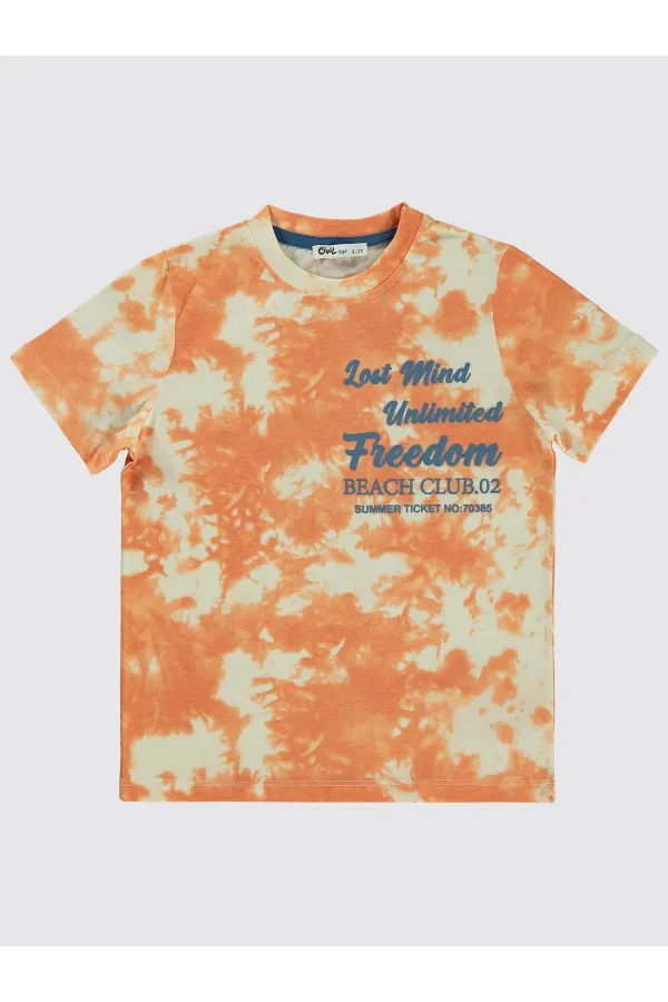 Boys T-Shirt 6-9 Years Ivory - Pack