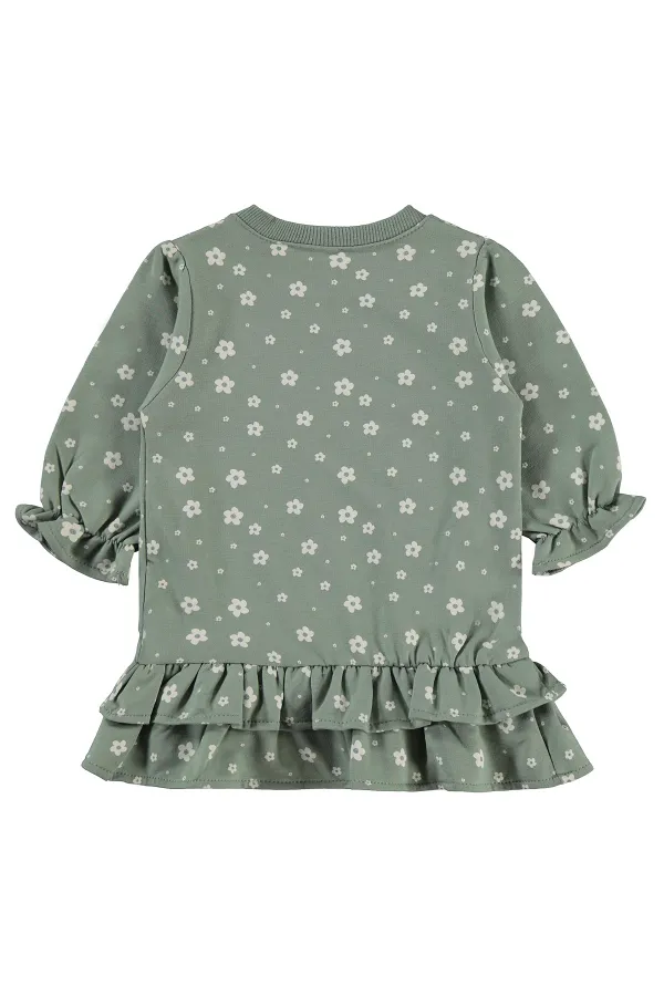 Bebek Jile ve Elbise 0-24 Ay Çağla Yeşili - Paket