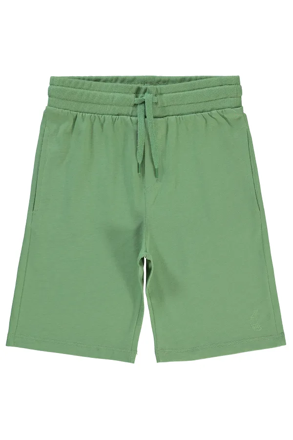 Capri garçon 10-13 ans Kaki clair - Emballage