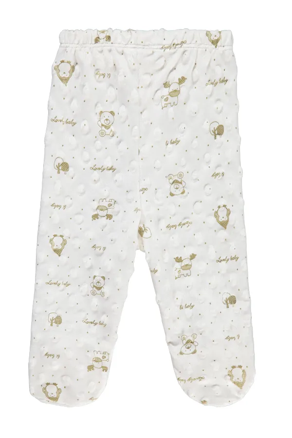 Combinaison bébé simple pour bébé 0-24 mois écru - Emballage