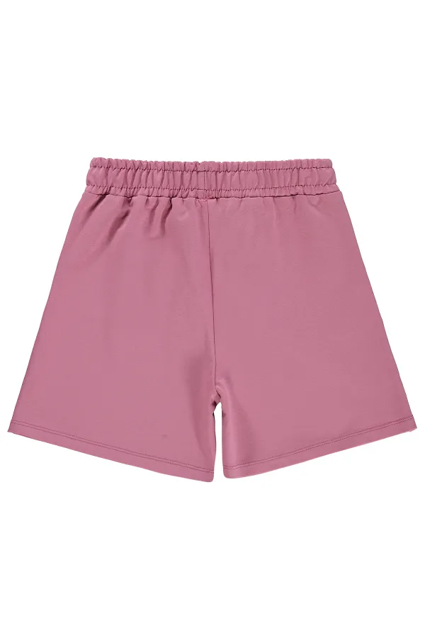 Short pour fille, 6-9 ans, rose pâle - Lot