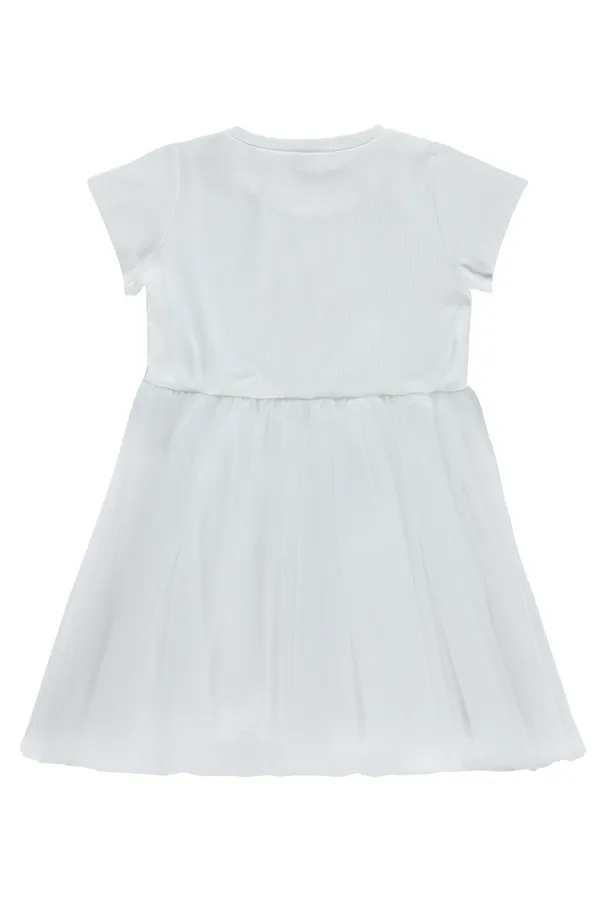 Girls' Jumpsuit and Dress, Ages 6-9, Off-White - Package