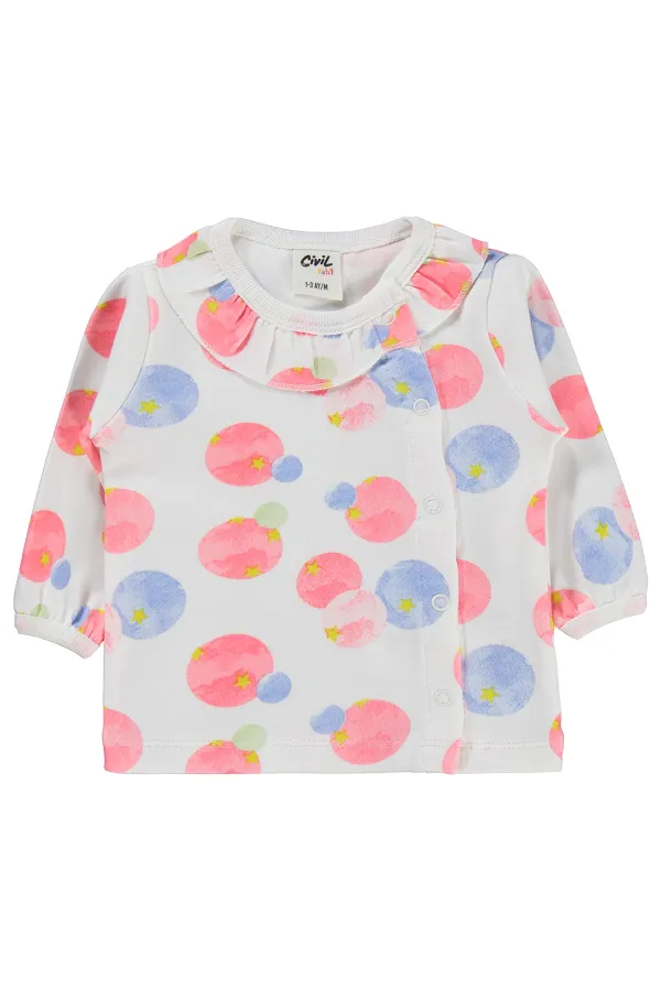 Bebek Pijama Takımı 0-24 Ay Ekru - Paket