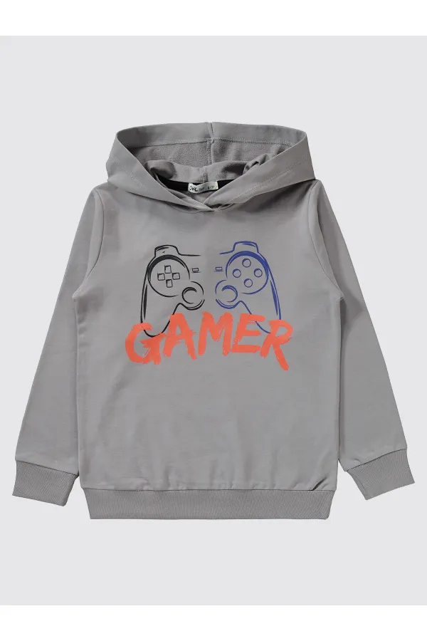 Survêtement garçon 6-9 ans Gris - Emballage