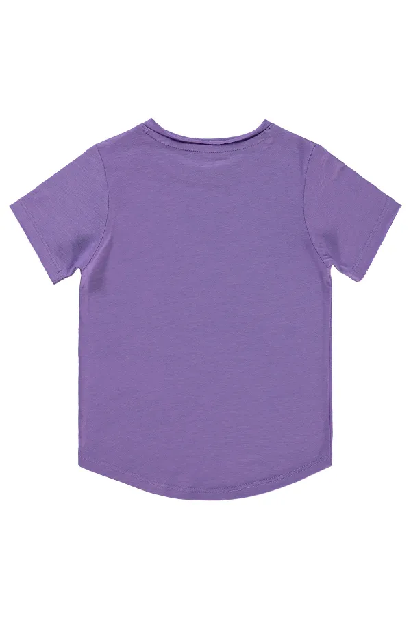 Boys T-Shirt 2-5 Years Old Dark Lilac - Package