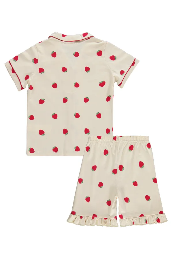 Kız Çocuk Pijama Takımı 10-13 Yaş FilDişi - Paket