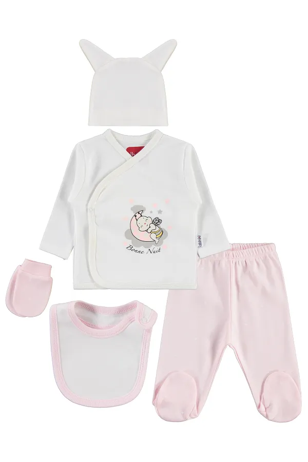 Baby Bodysuit Sets 0-24 Months Pink - Package