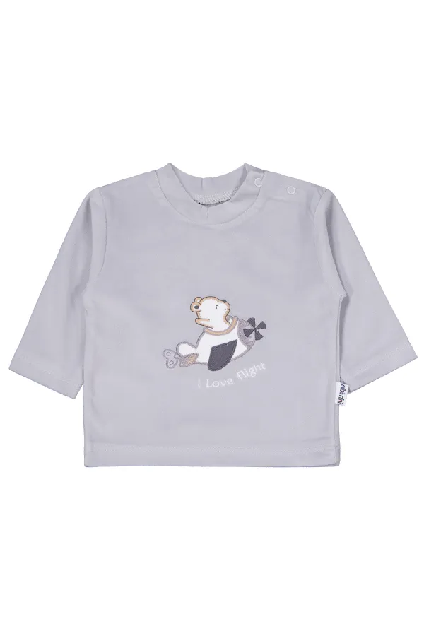 Bebek Takım 0-24 Ay Mavi - Paket