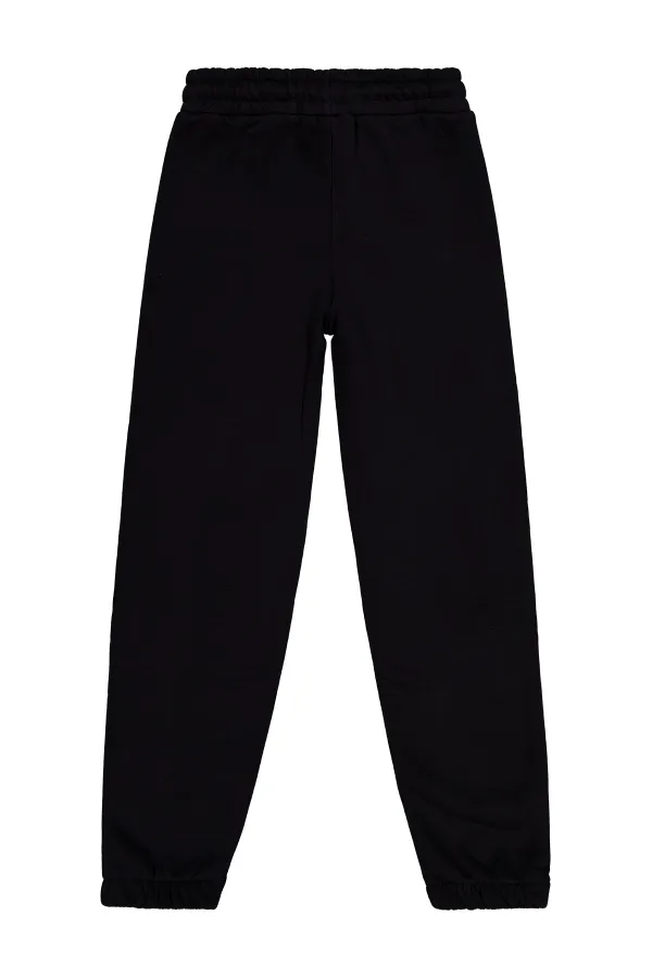 Kız Çocuk Eşofman Altı 10-13 Yaş Siyah - Paket