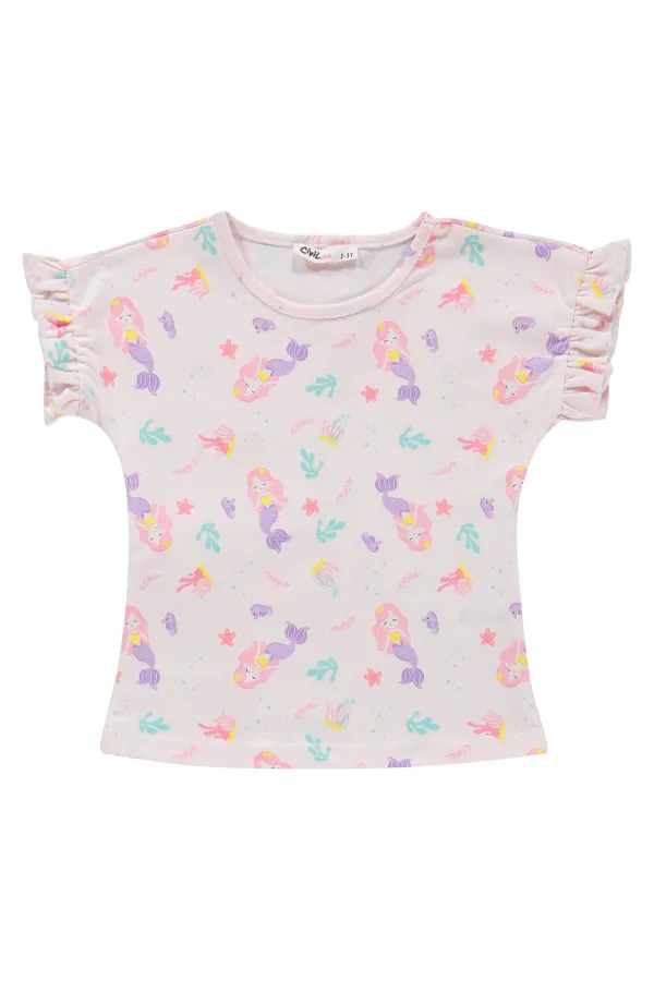 Ensemble pyjama fille, 2-5 ans, rose clair-lilas - Emballage