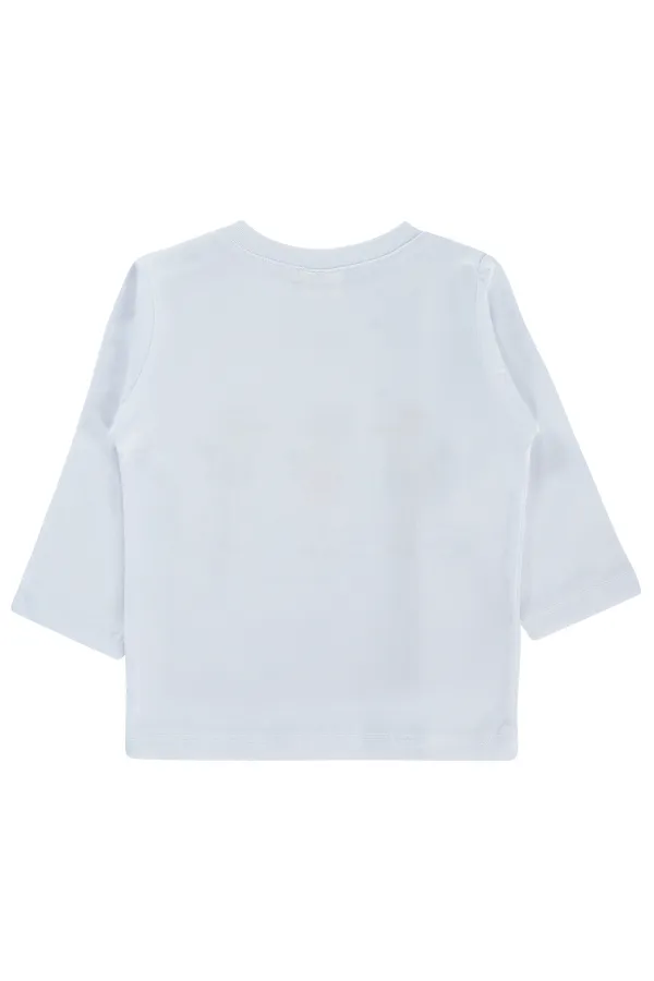 Bebek Sweatshirt 0-24 Ay Beyaz - Paket