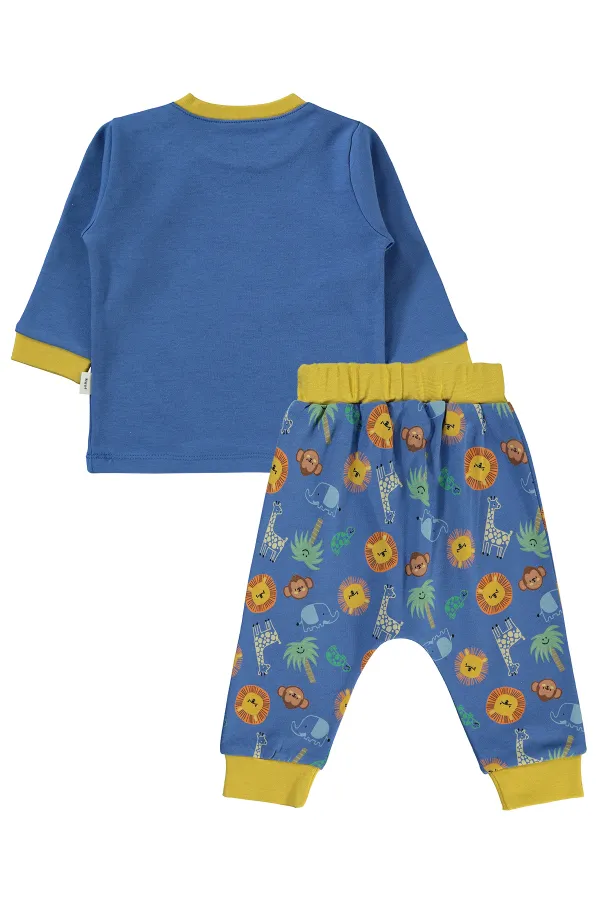 Baby Set 0-24 Months Light Navy Blue - Package