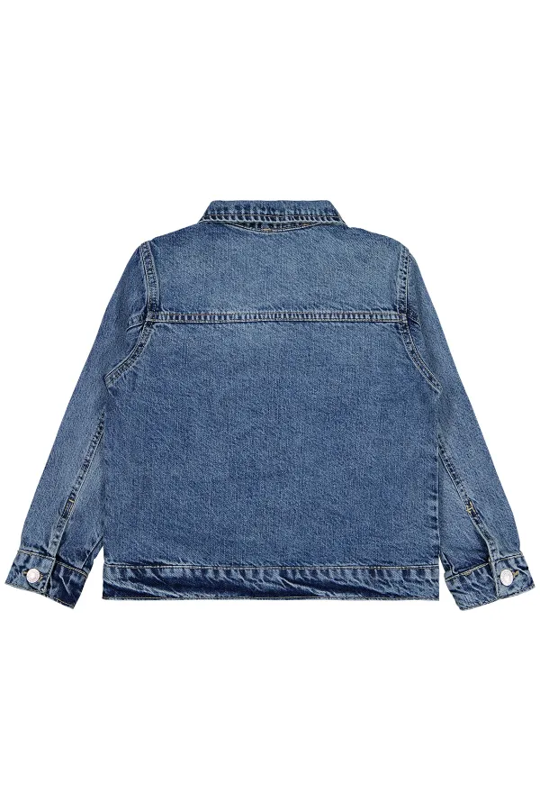 Veste bleue pour fille 10-13 ans - Emballage