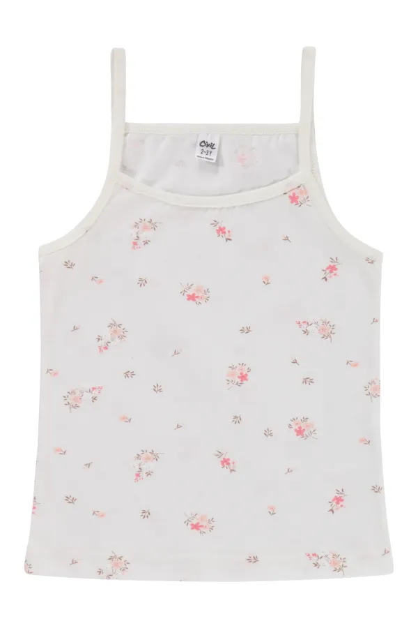 Kız Çocuk İç Çamaşırı Takım 2-9 Yaş Ekru - Paket