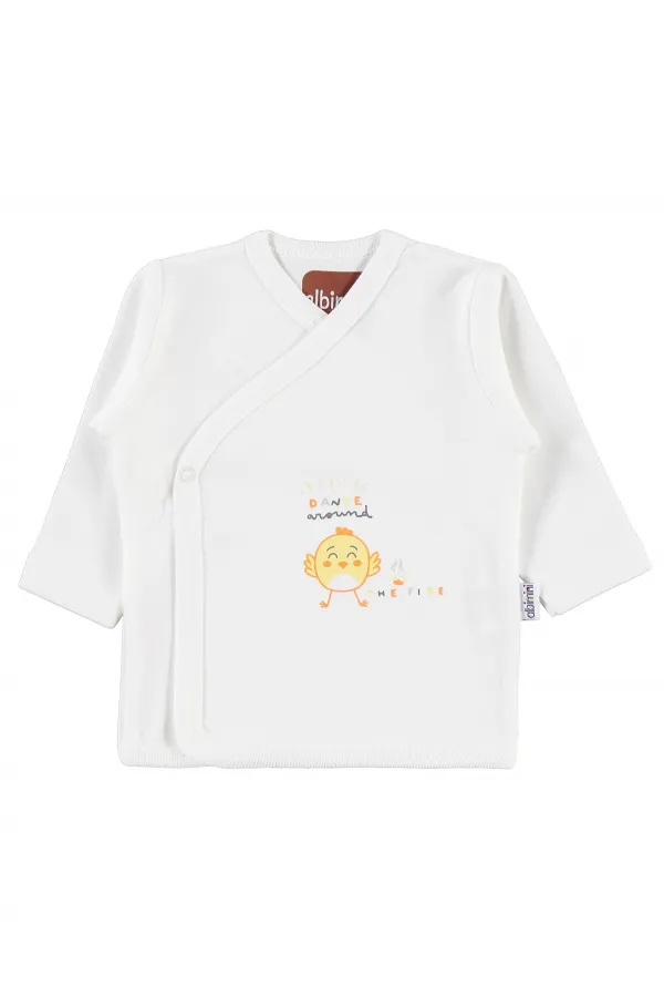 Baby Bodysuit Sets 0-24 Months Ecru-Yellow - Package