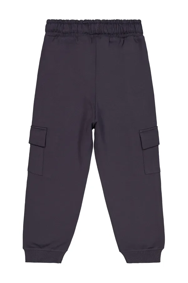 Bas de survêtement garçon 10-13 ans anthracite - Lot