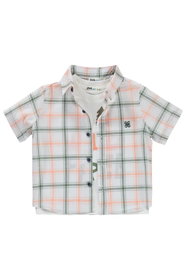 Erkek Çocuk Takım 2-5 Yaş Oranj - Paket