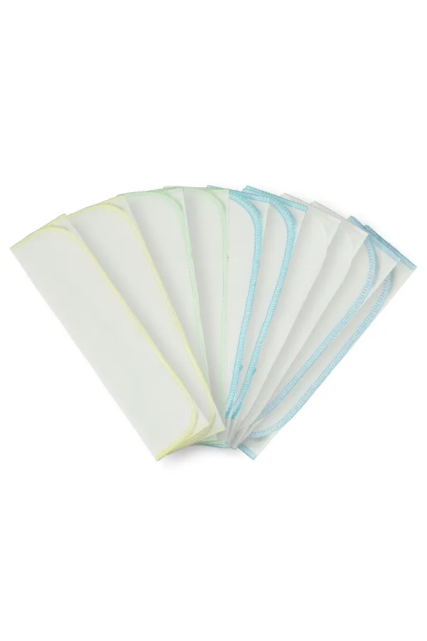 Bebek Ağız Bezi ve Mendili 0-24 Ay Mavi - Paket