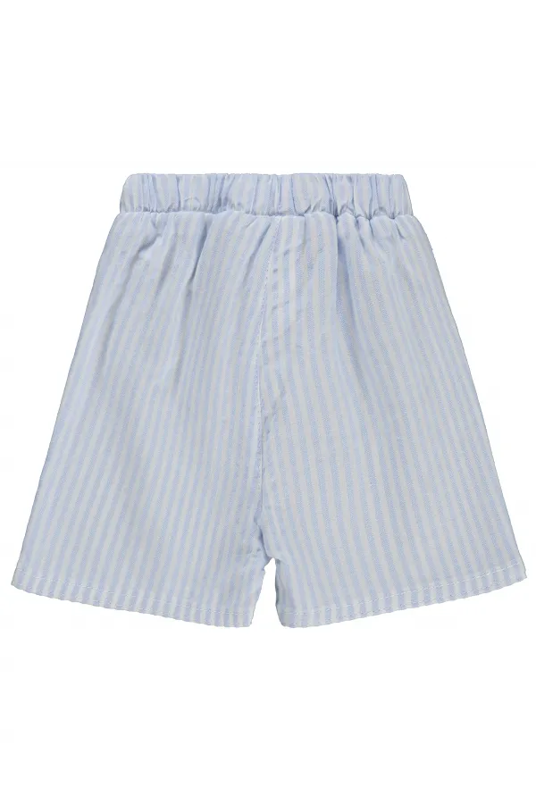 Bebek Şort 0-24 Ay Mavi - Paket