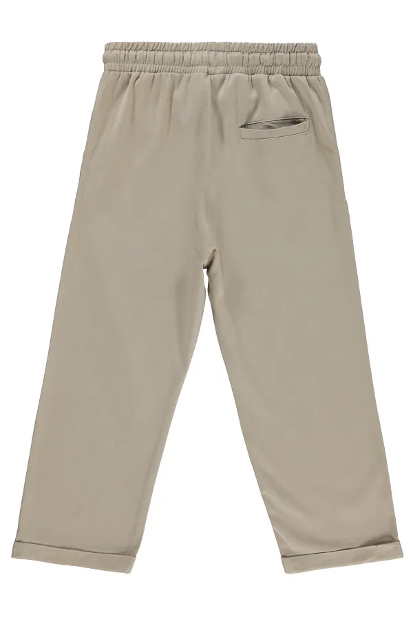 Pantalon garçon, 6-9 ans, beige - Lot