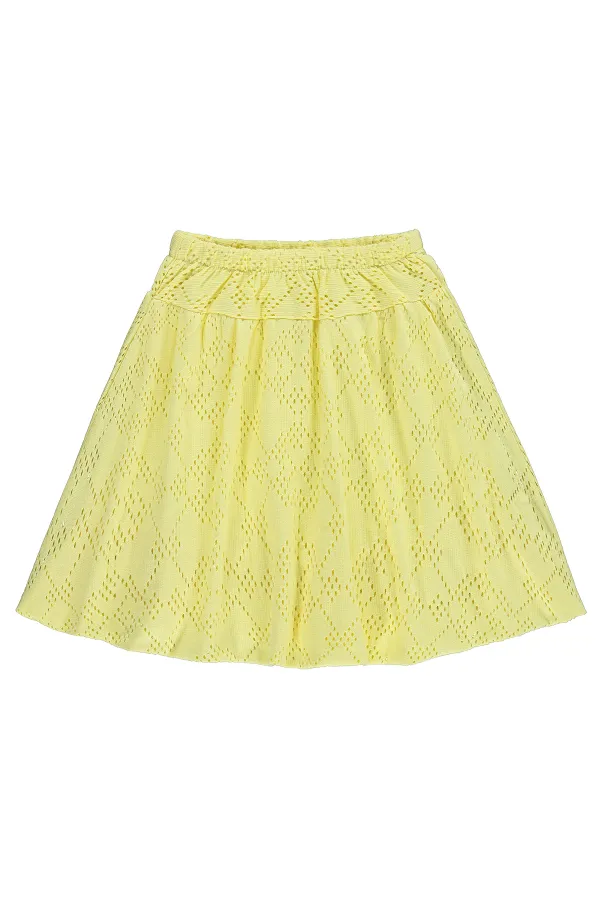 Girls' Skirt, Ages 6-9, Yellow - Package Girls' Skirt, Ages 6-9, Yellow - Package