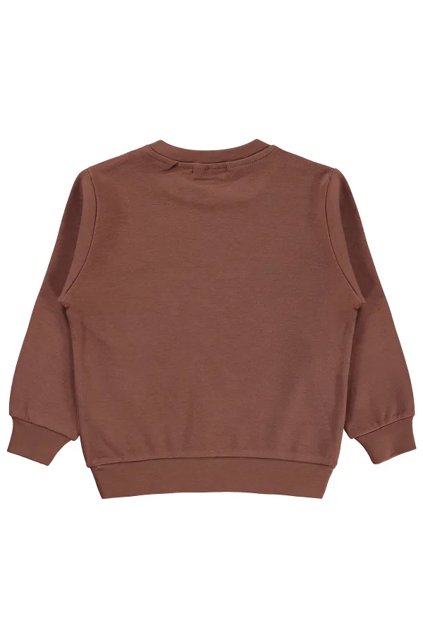 Boys' Sweatshirt Km 2-5 Years Light Brown - Package