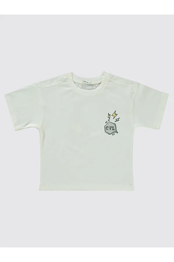 Ensemble pour garçon de 2 à 5 ans, couleur pierre - Emballage