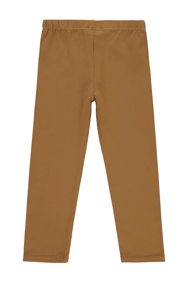 Collants marron pour filles de 6 à 9 ans - Lot