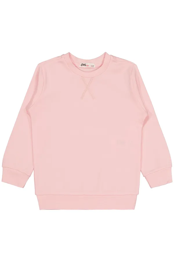 Girl's Sweatshirt 2-5 Years Pink - Package