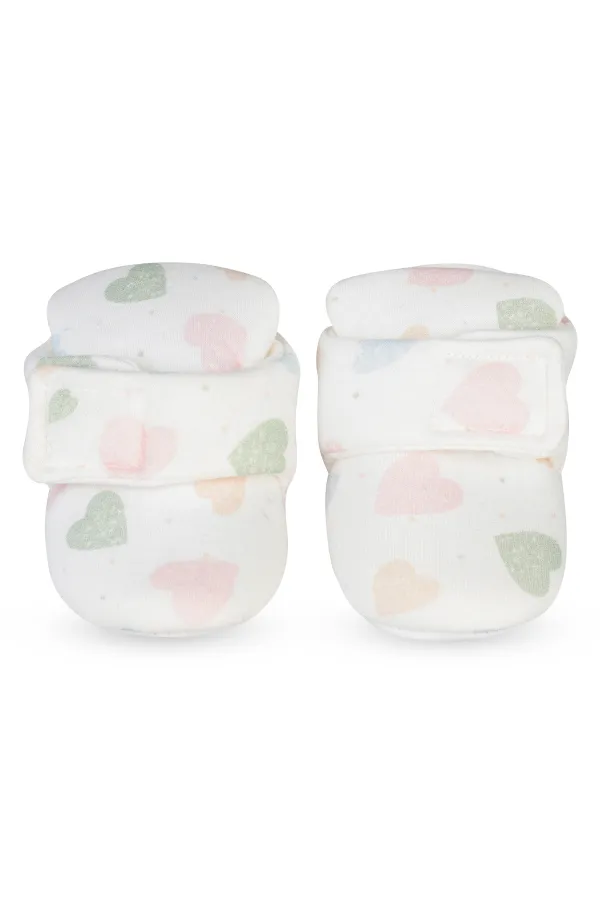 Chaussons bébé pointure 18-21 écru - Emballage