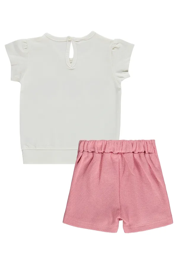 Bebek Takım 0-24 Ay Ekru - Paket